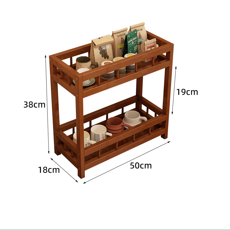 Fence storage rack 2 layers 50cm