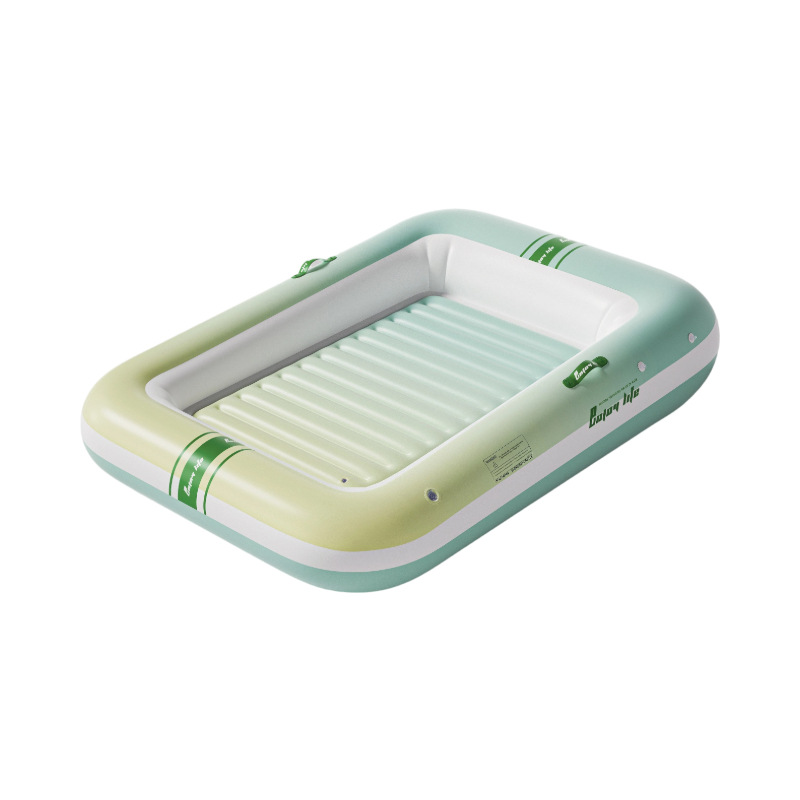 Lime bubble single floating bed 173*110cm-canopy buckle (without tarpaulin)