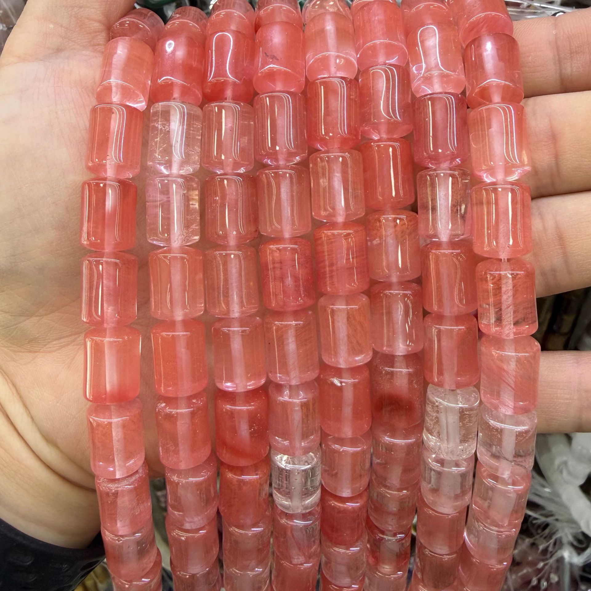 3 Cherry Quartz