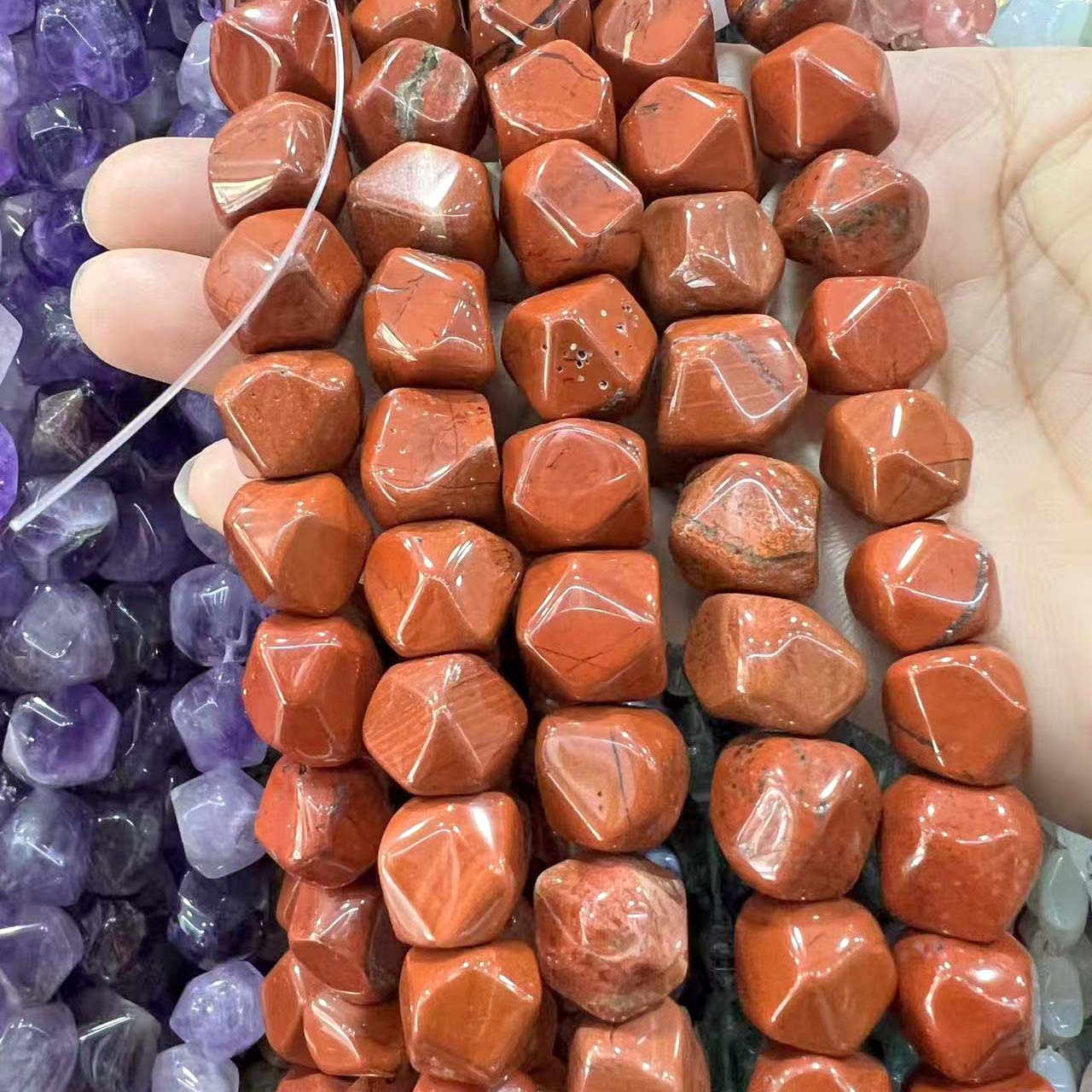 8 red jasper