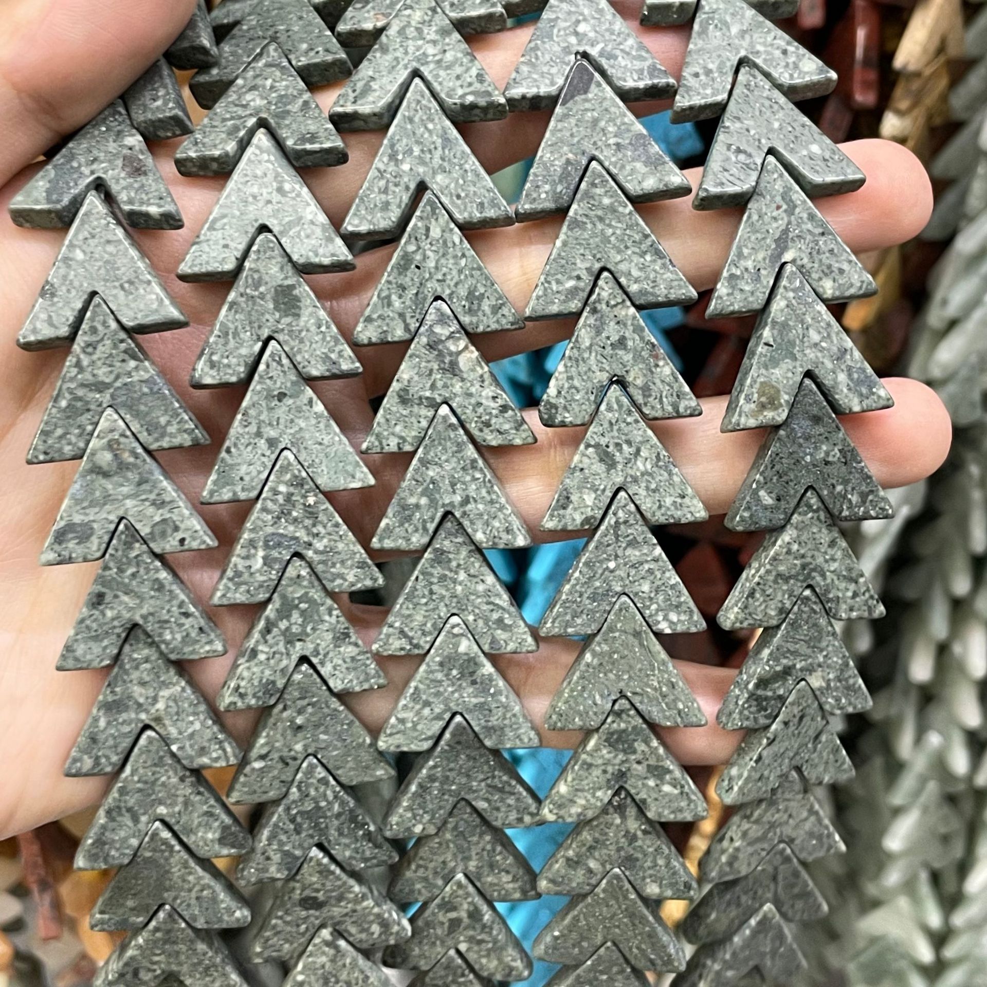 2:Natural gray spotted stone