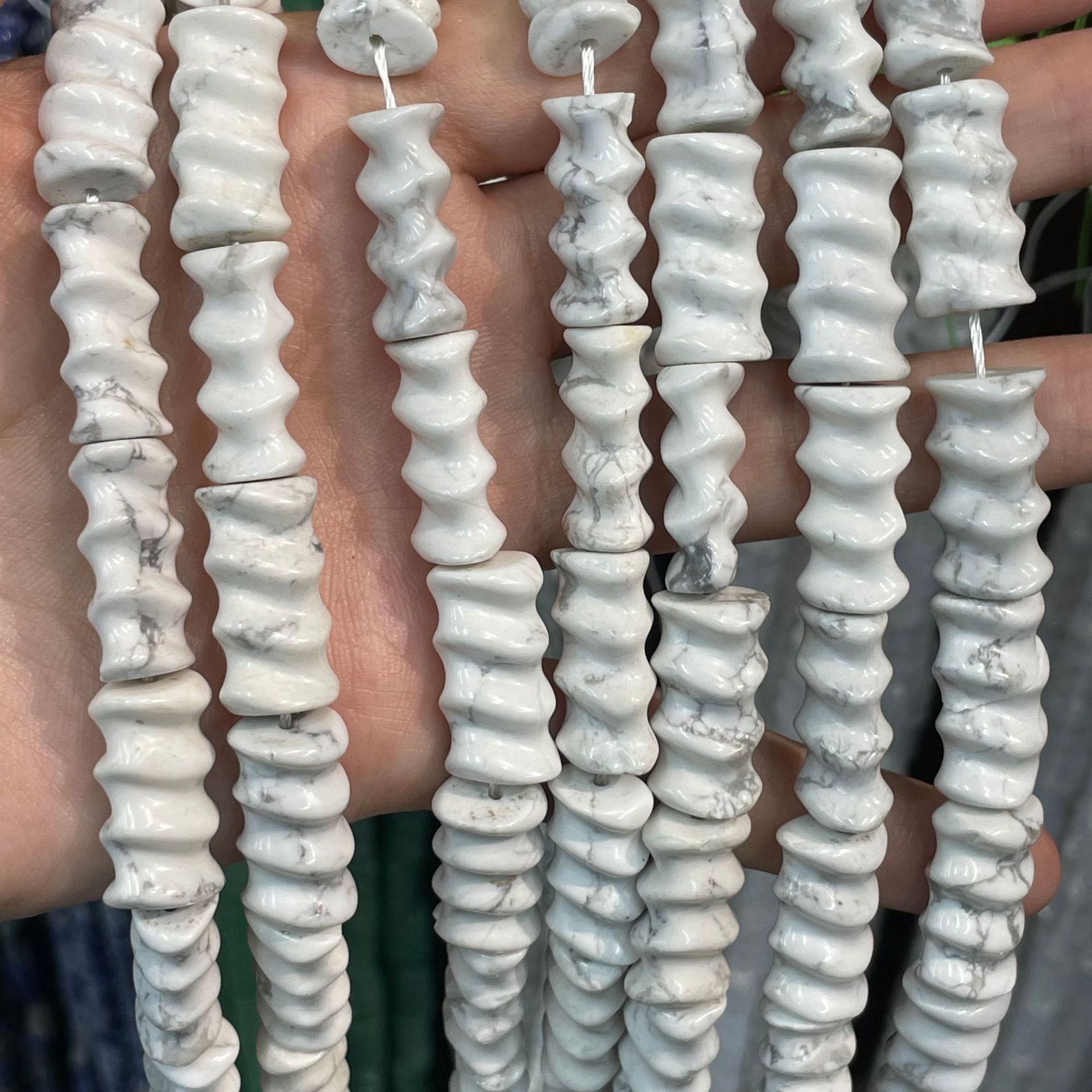 3 White Turquoise