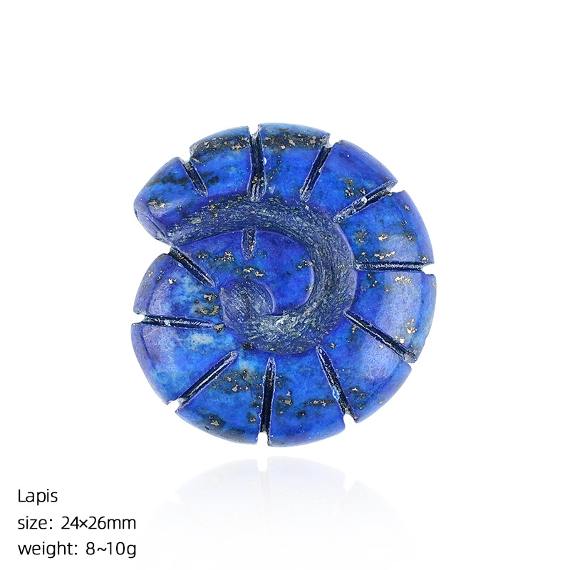 4:Lapis lazuli carved conch