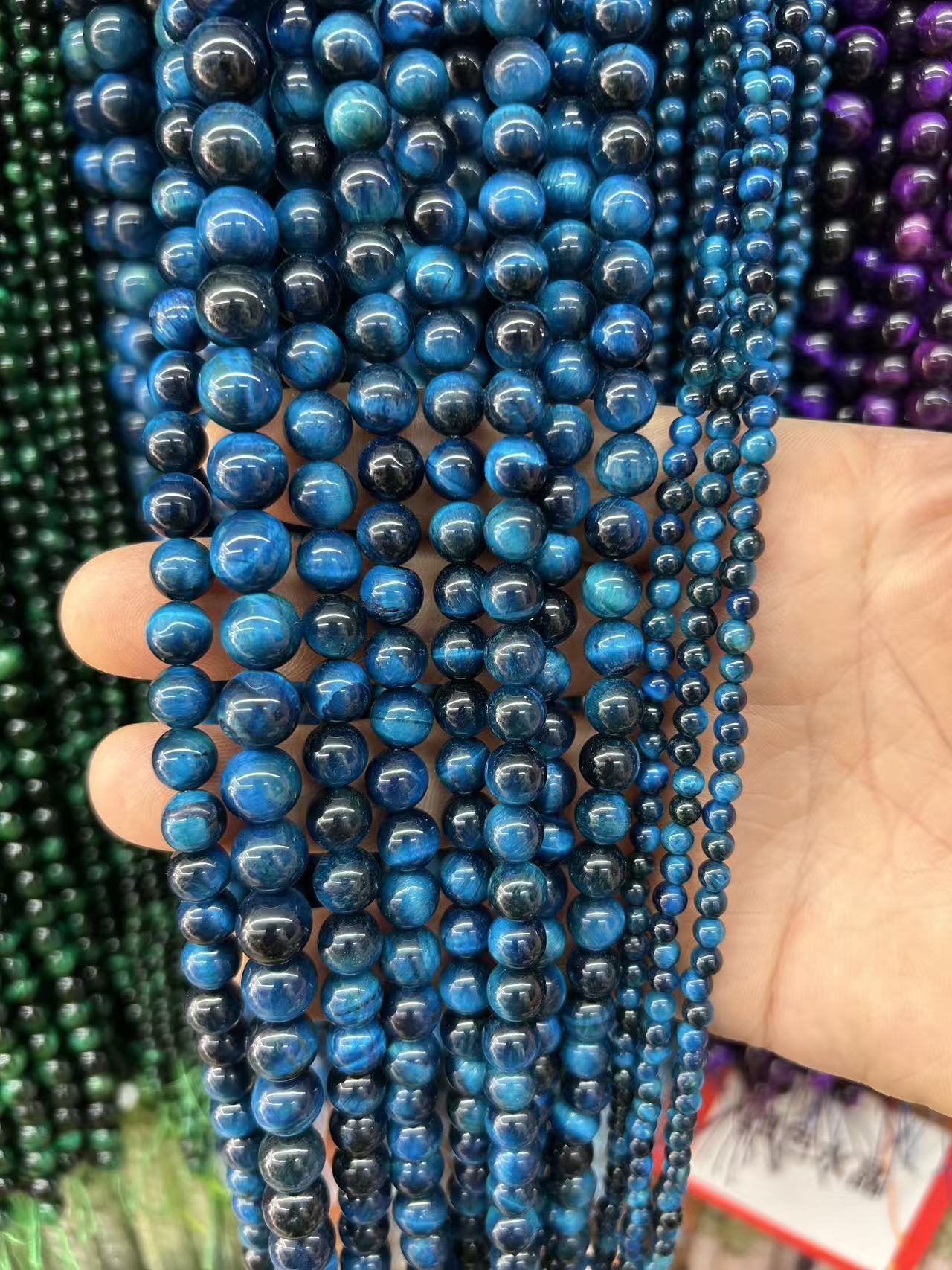 Lake blue  4mm