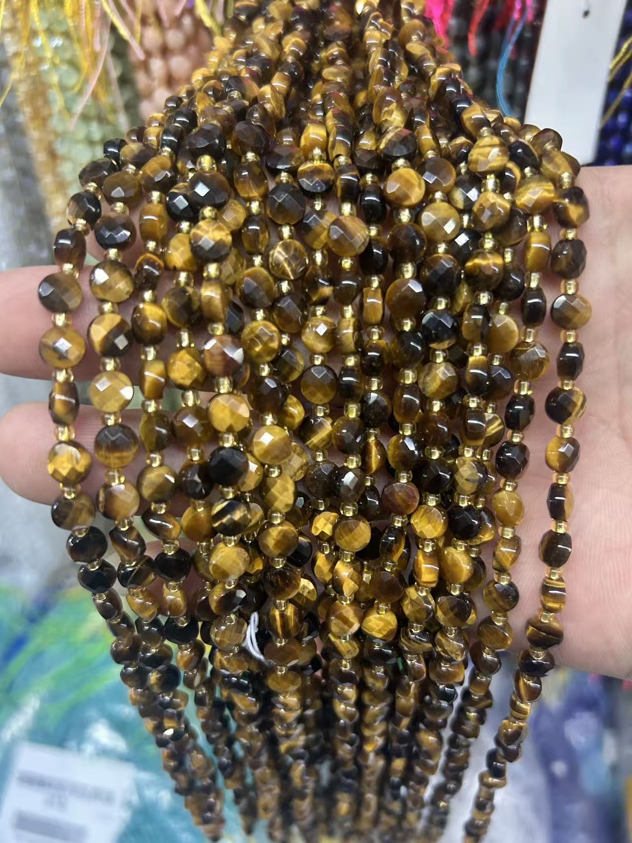 5 Tiger eye stone