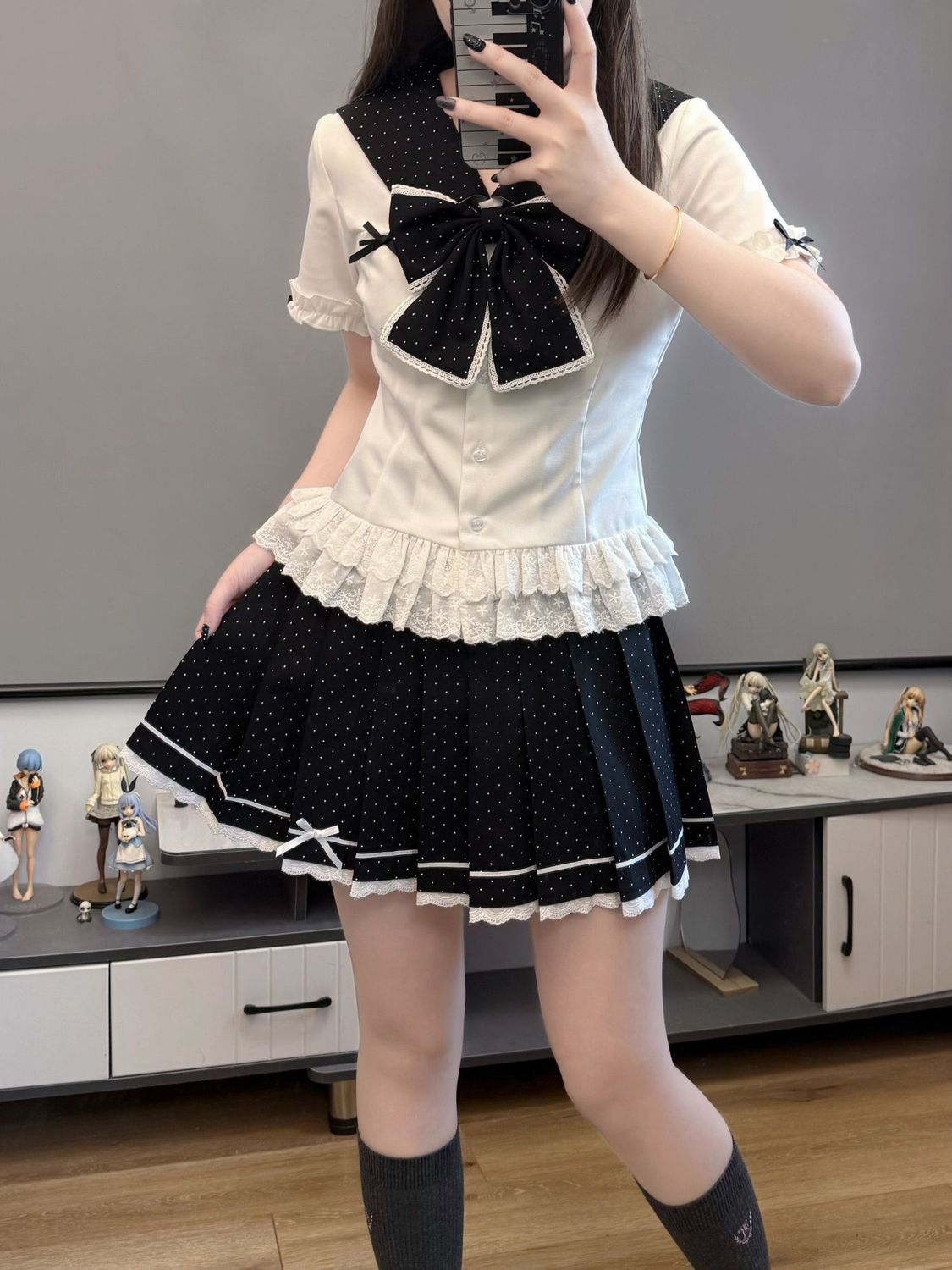 42cm skirt suit