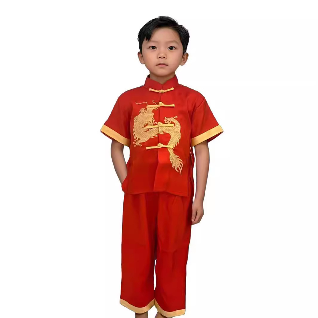 Red short sleeves