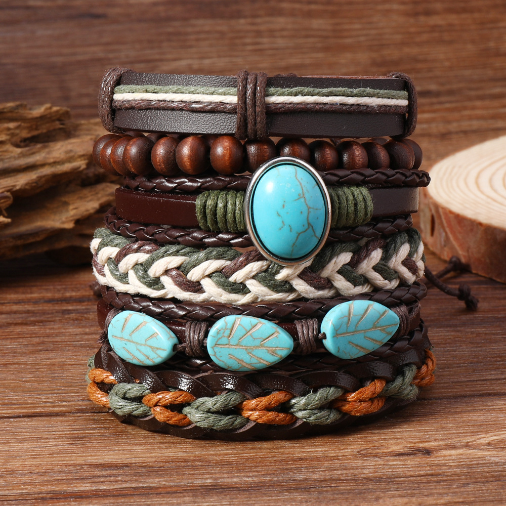 1:Six-piece leaf set