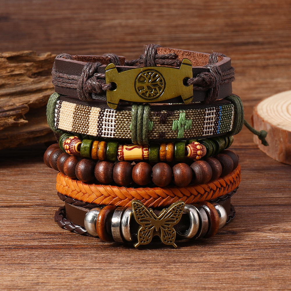 5:Tree of life butterfly six-piece set