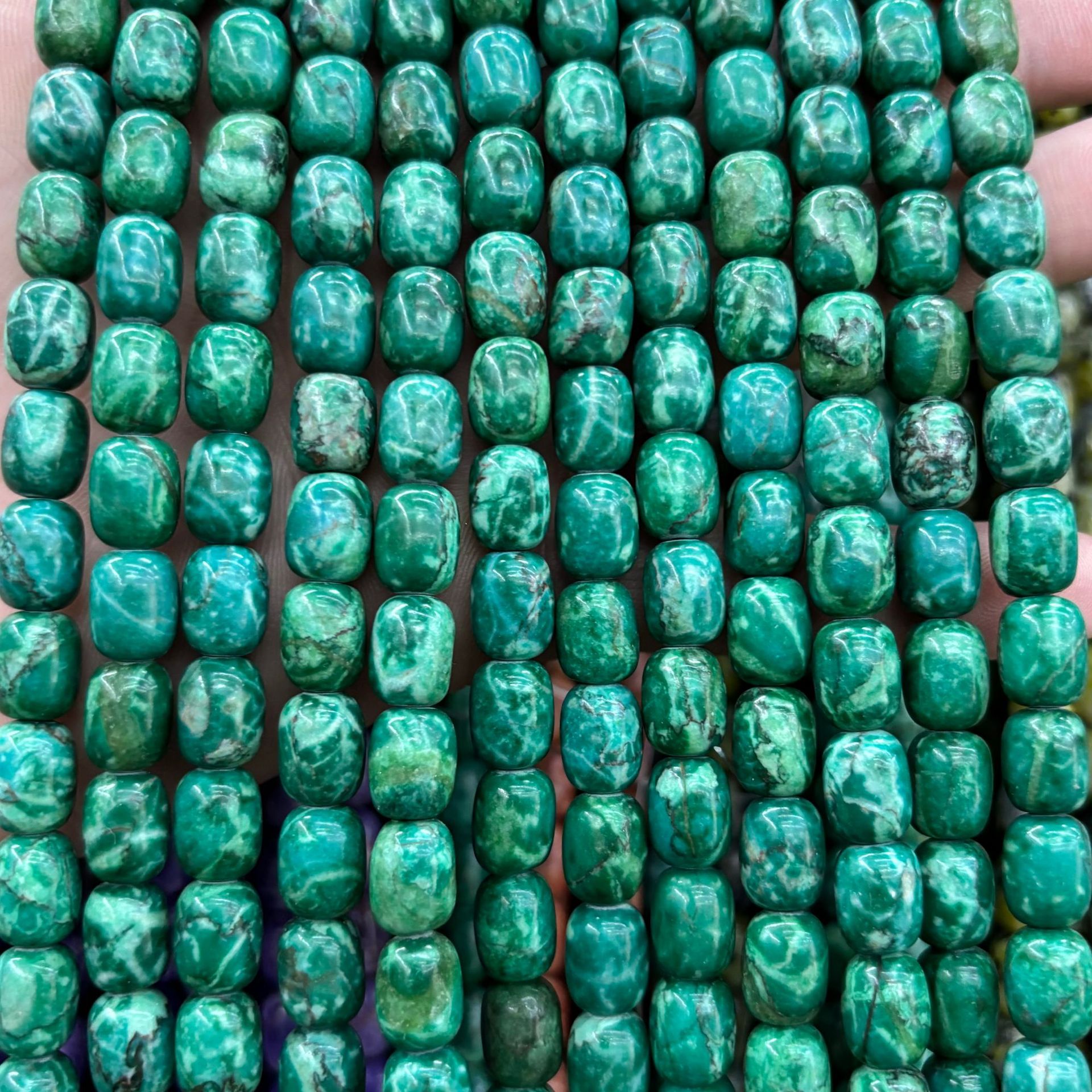 7 Green emperor stone