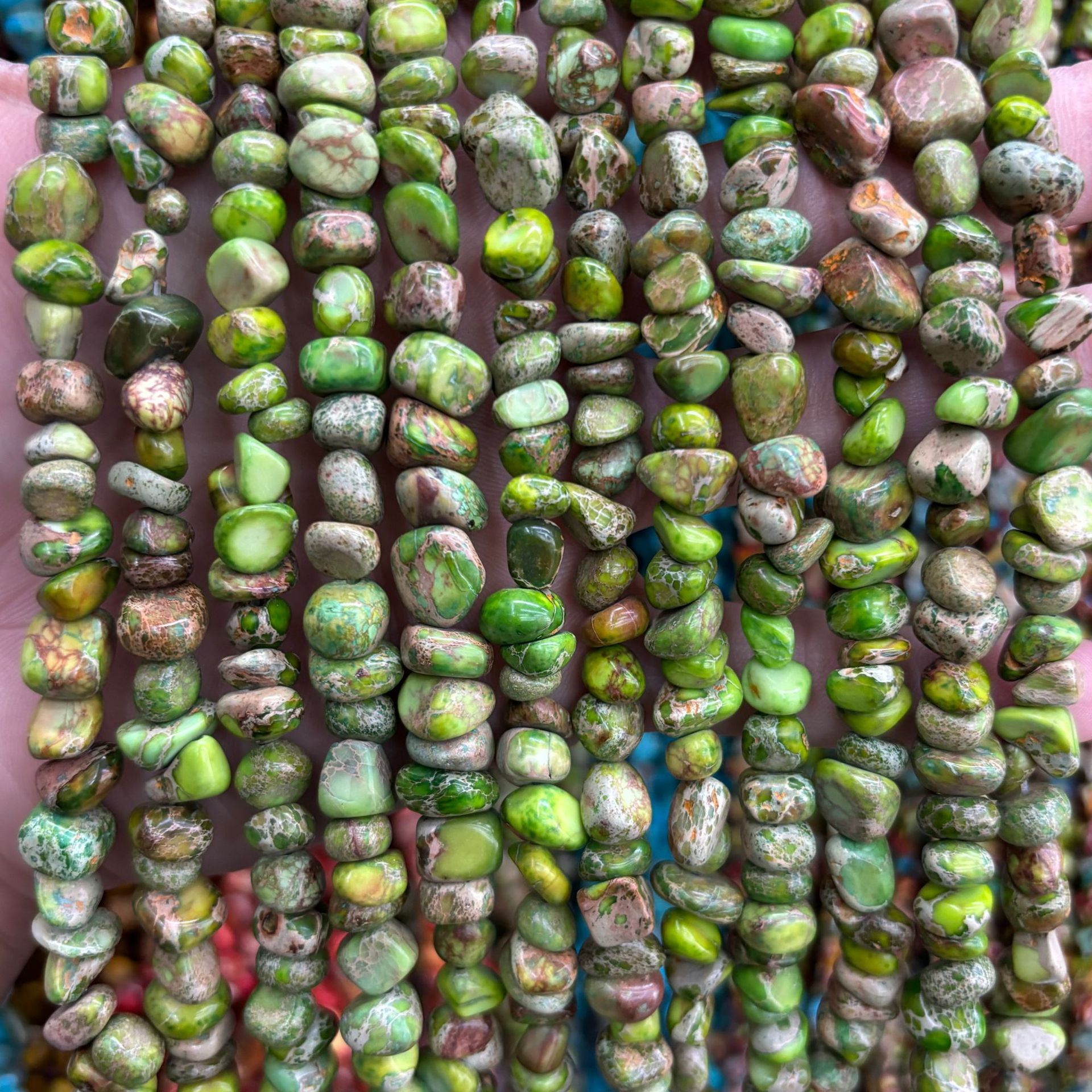 7:Fruit green emperor stone