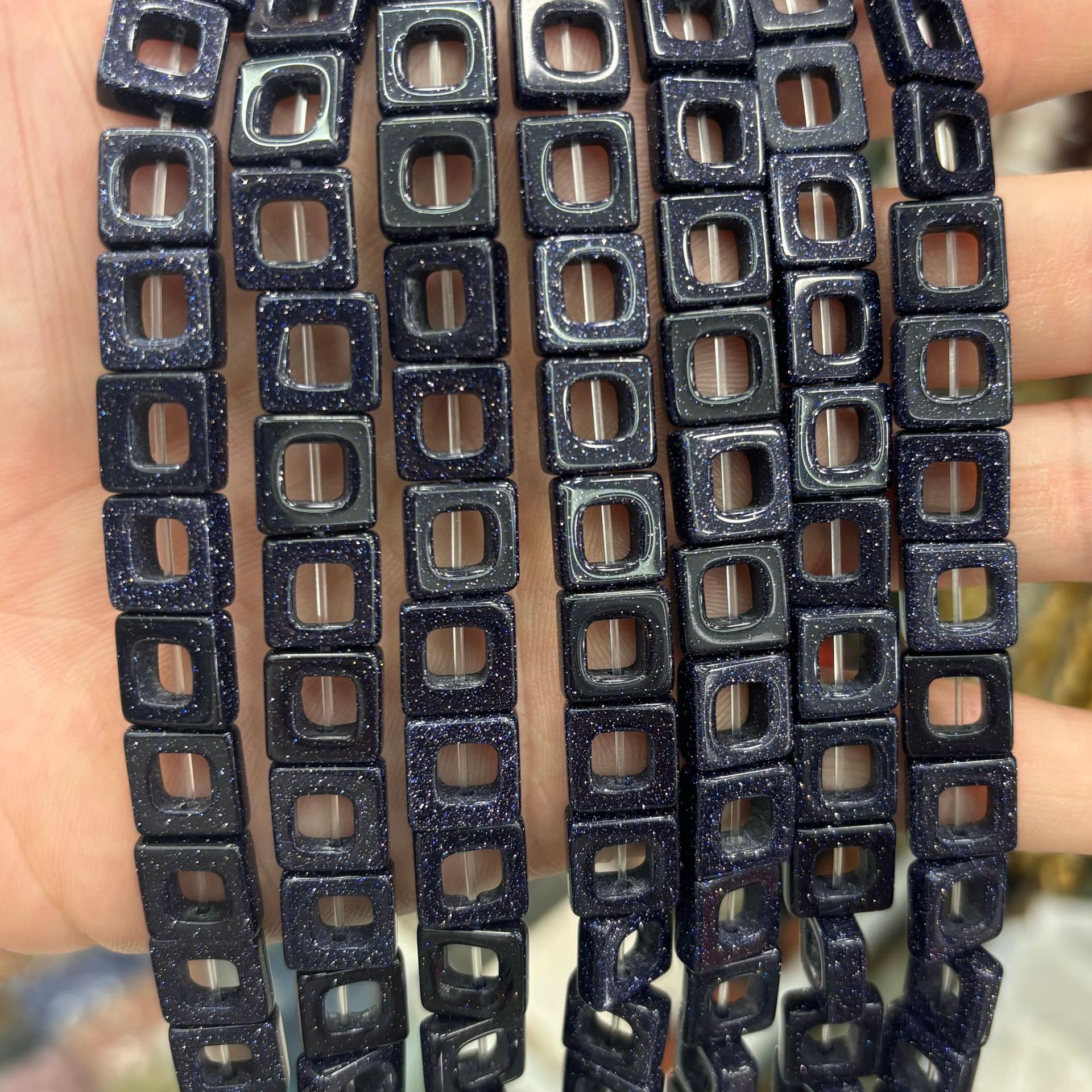 12 Starry sky blue sand