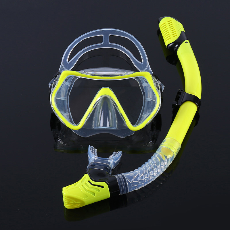 Yellow frame transparent tape   yellow breathing tube