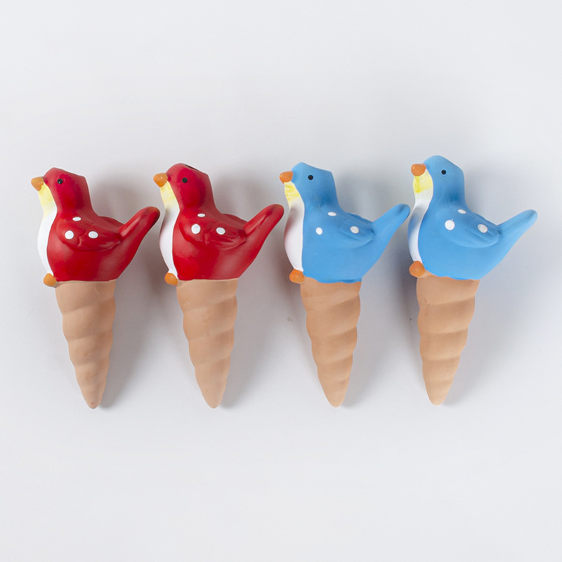 Bird-red and blue mixed (2 blue 2 red)
