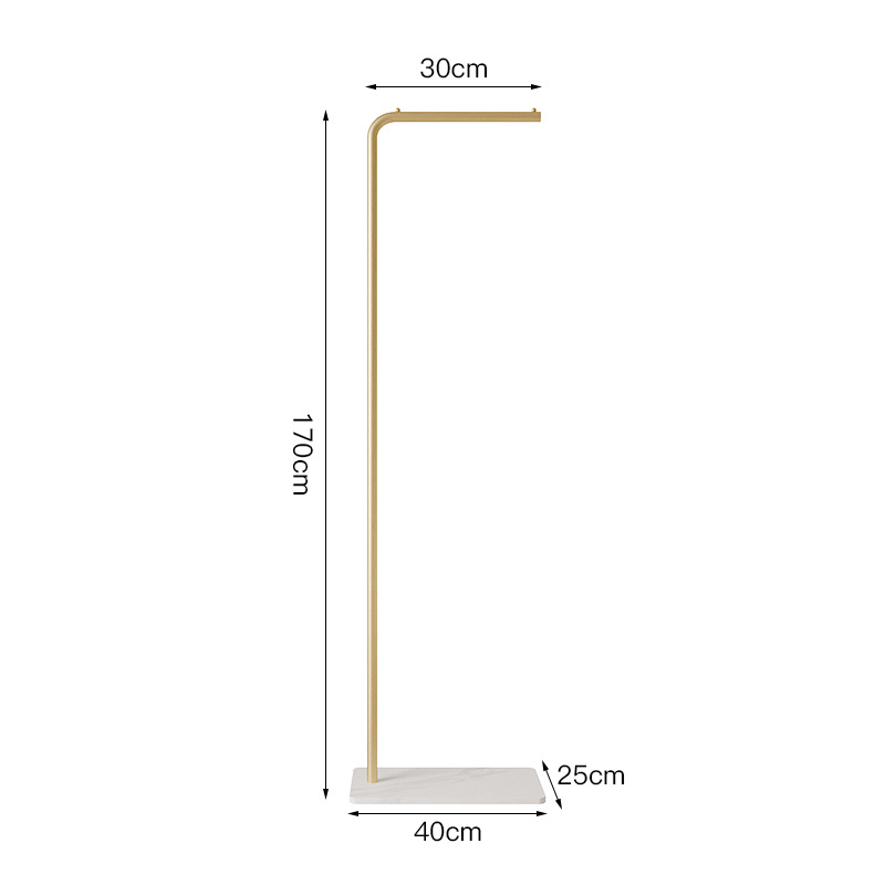L-shaped 170 (gold bracket + white base)