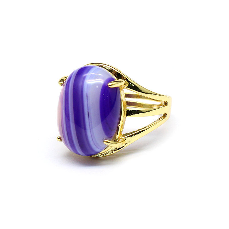 8 purple agate