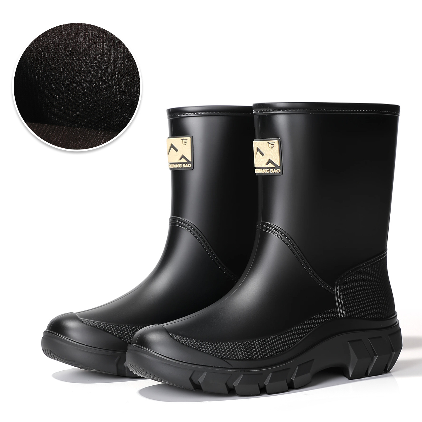 Black (without cotton)