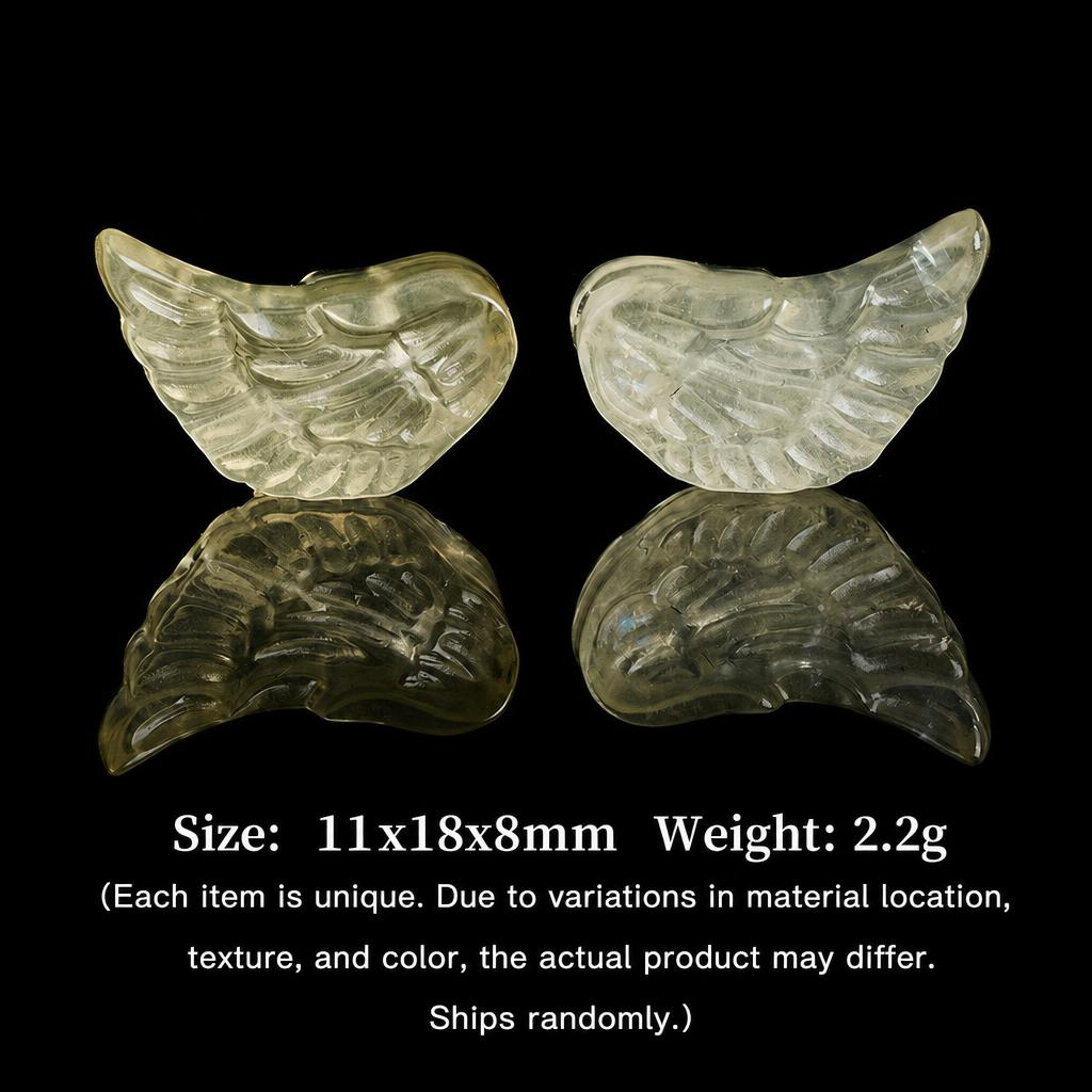43:Citrine angel wings