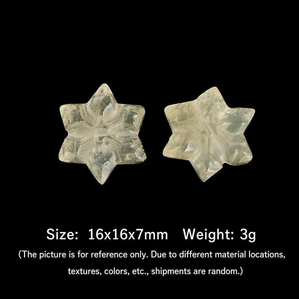 47:Citrine snowflake