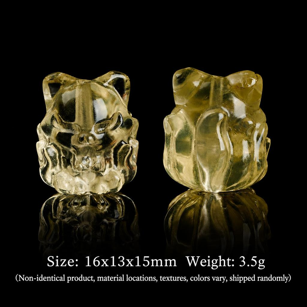 15:Citrine fox fairy f style