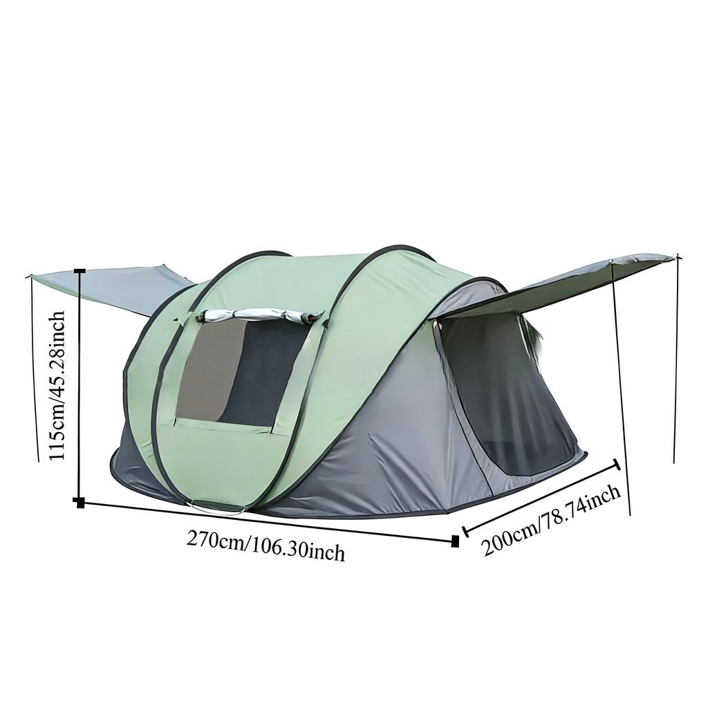 Large   Hall style Army green silvered