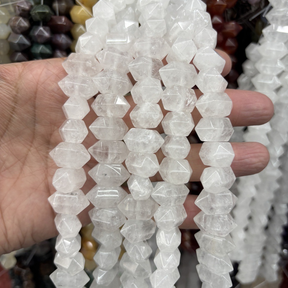 8x16mm/28pcs Clear Quartz