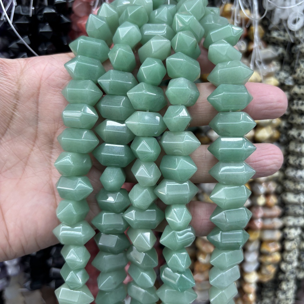 8x16mm/28pcs Green aventurine