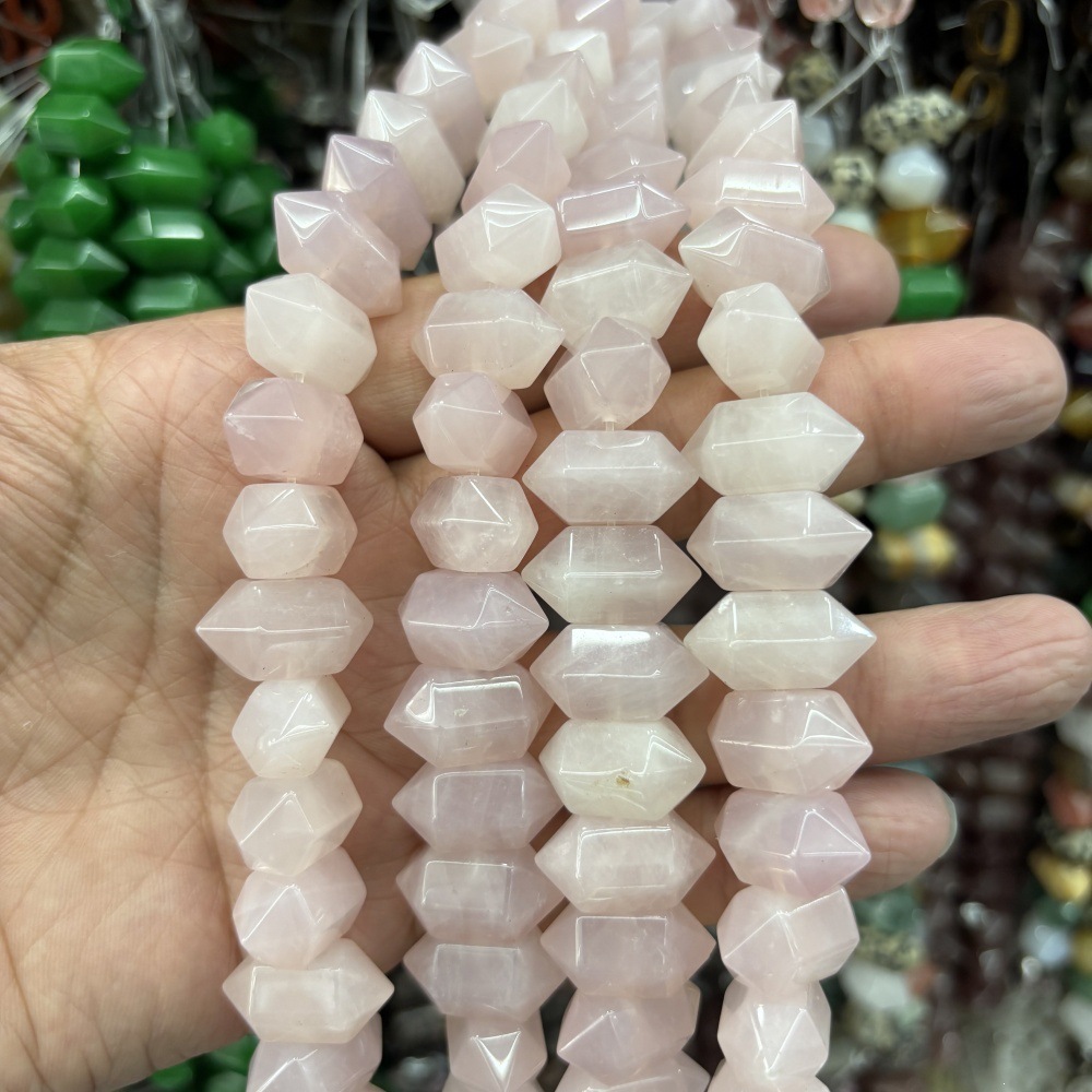 8x16mm/28pcs Rose quartz