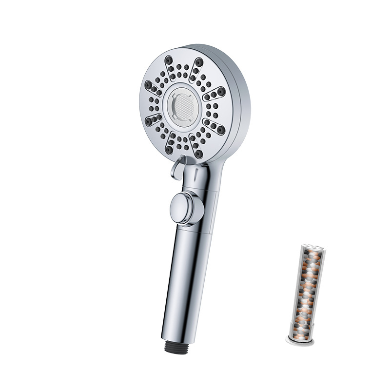Filtered single shower [supercharged 5 functions   filter rod]