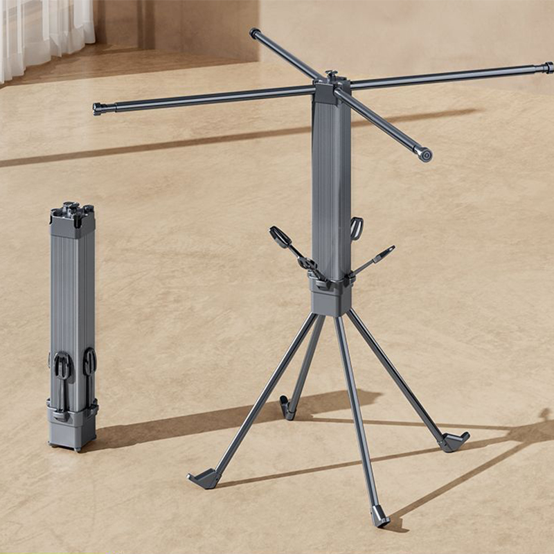 [gray] little rubik's cube clothes drying rack-shoe rack style