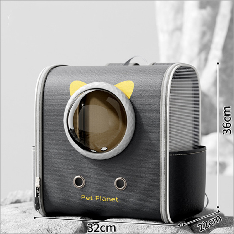 Backpack space capsule black small