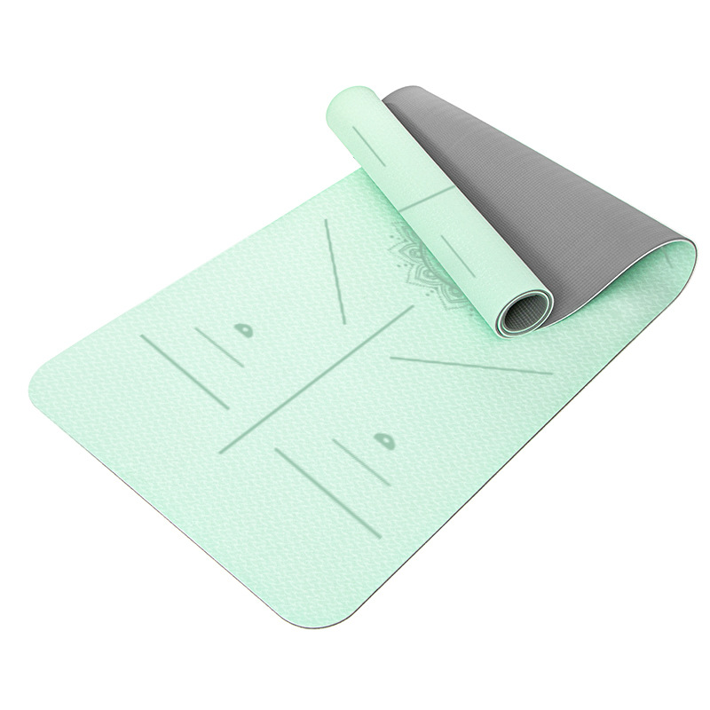 Matcha green   light grey   tie-up straps   alignment lines