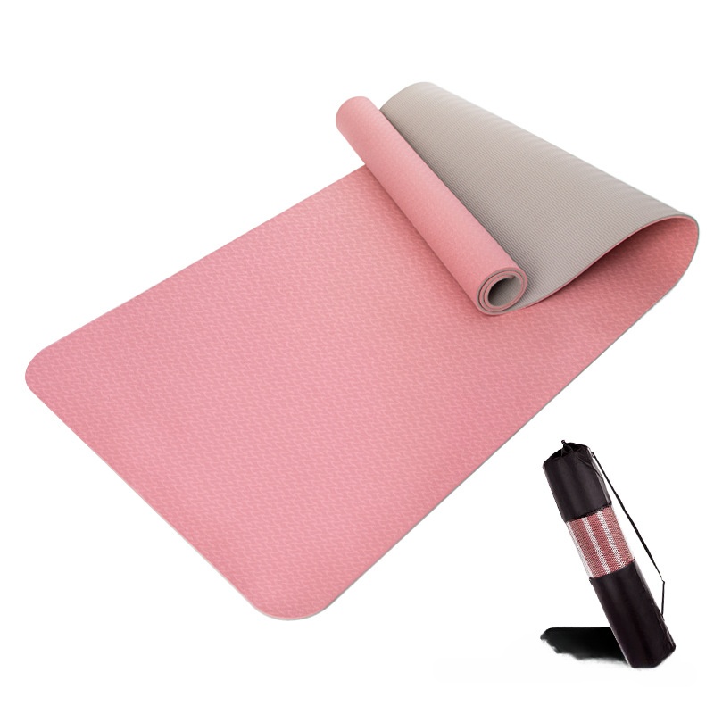 Dusty rose   light grey   tie-up straps   mesh bag