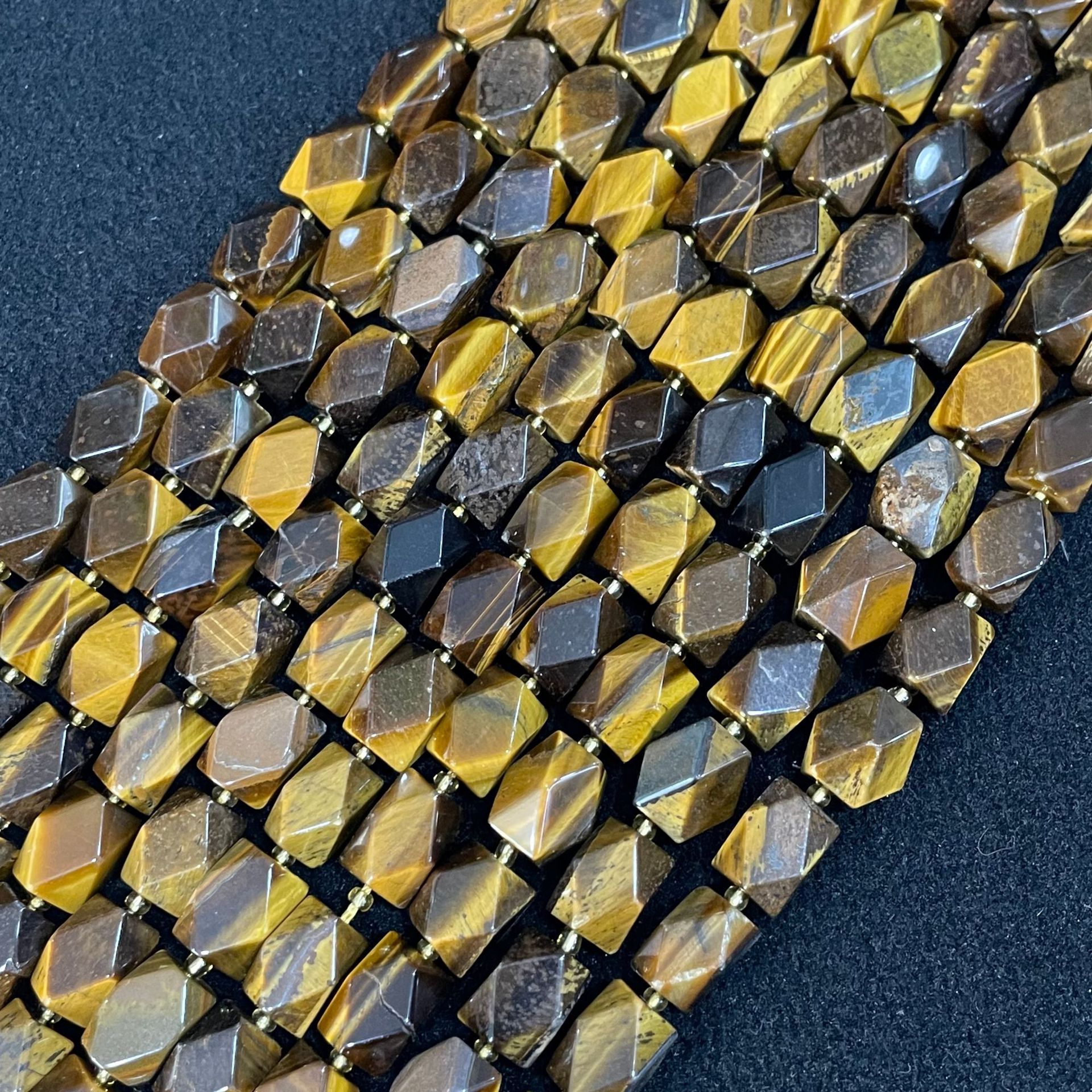 Natural tiger eye stone 10*14mm/25pcs