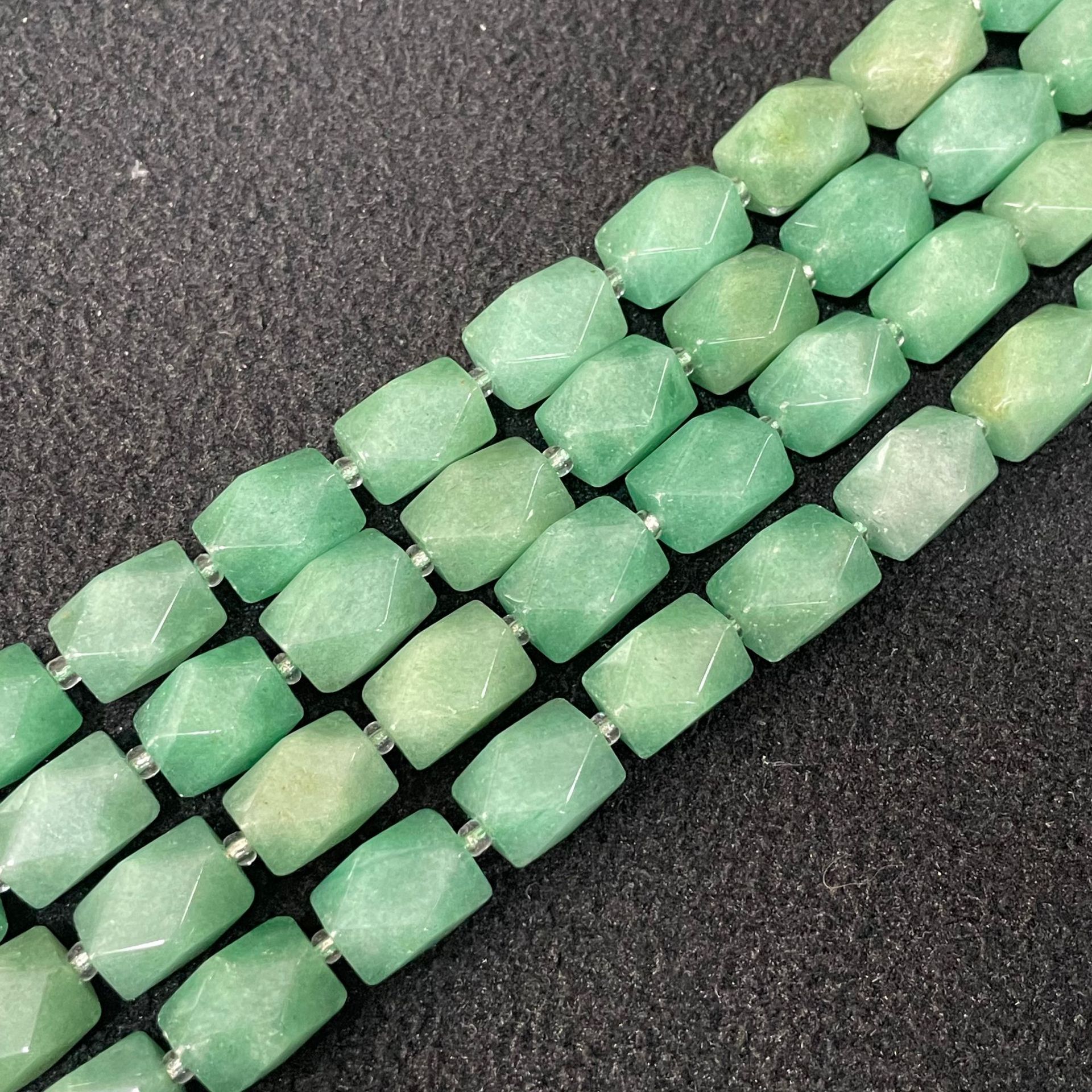 Natural green aventurine 10*14mm/25pcs