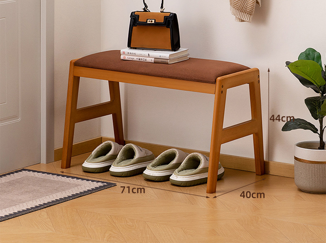 tea brown - 71cm length (coffee brown cushion)