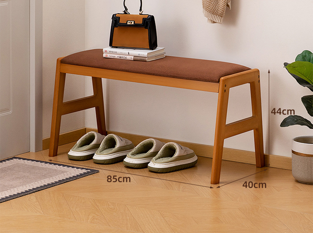 tea brown - 85cm length (coffee brown cushion)