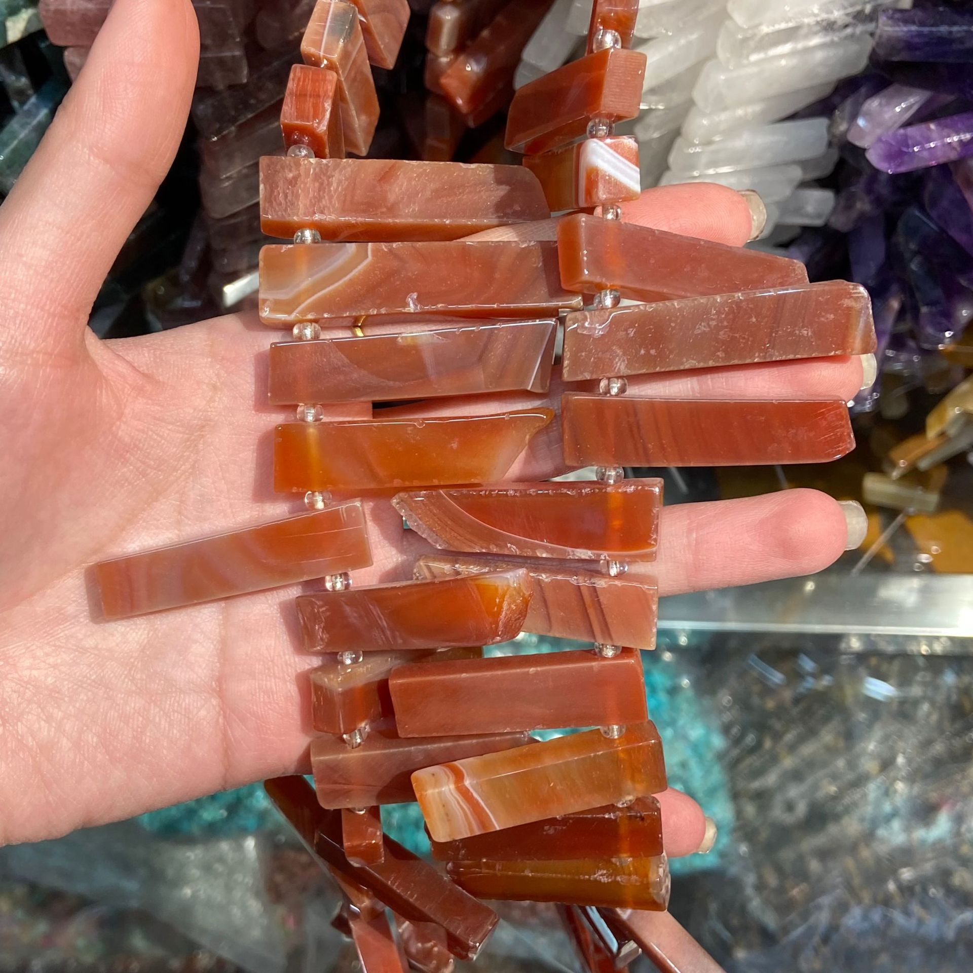 8 Red Agate