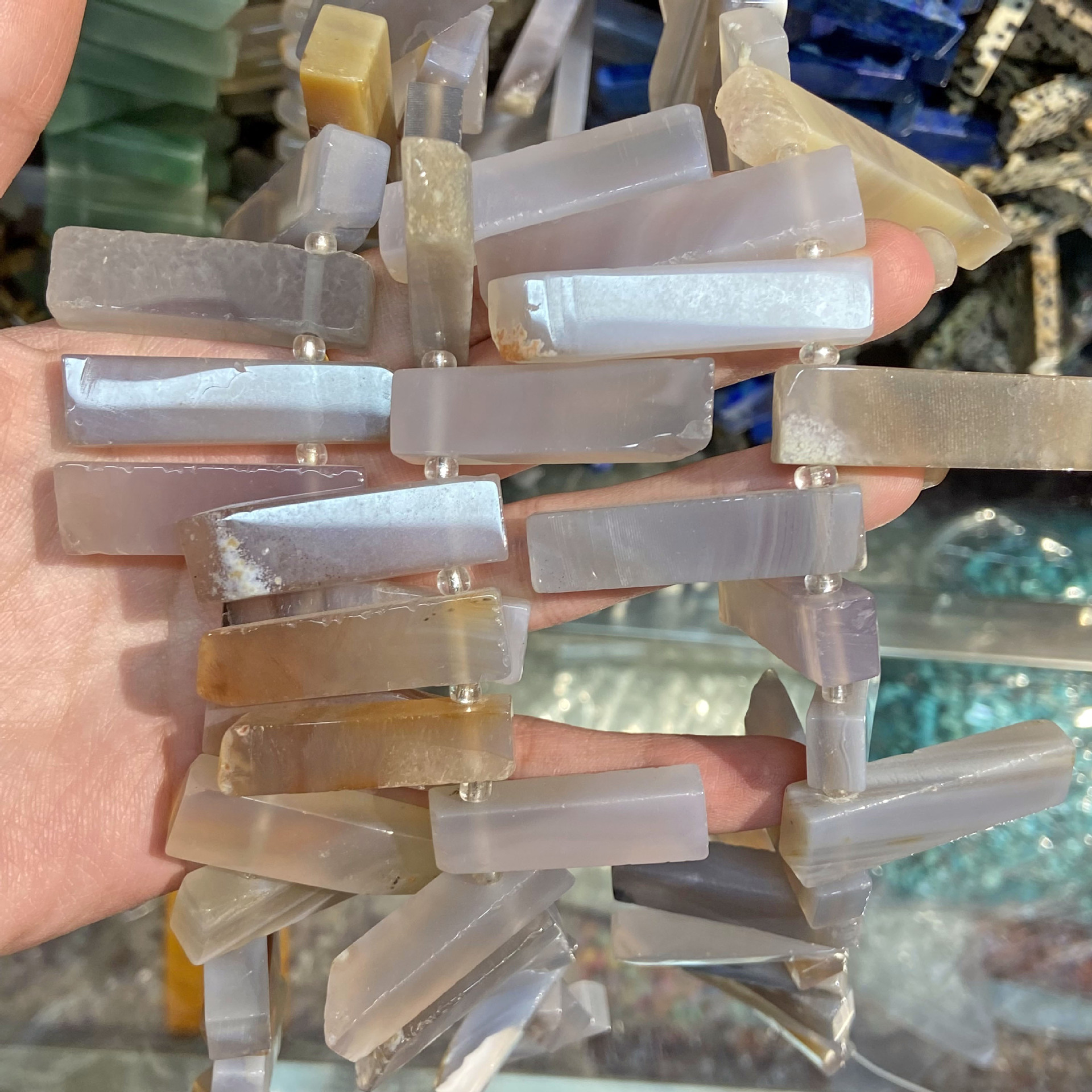 4 Botswana agate