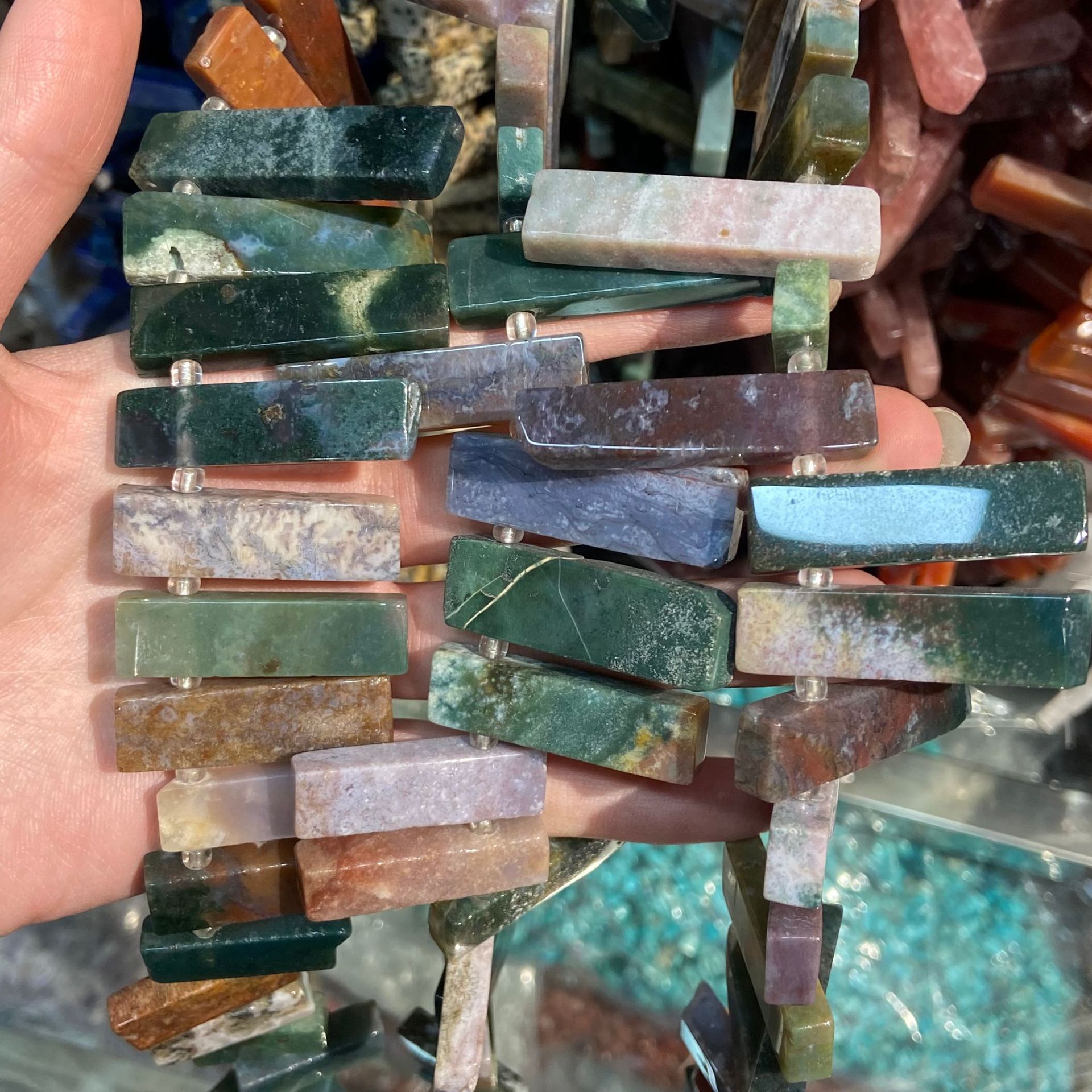 10 India agate