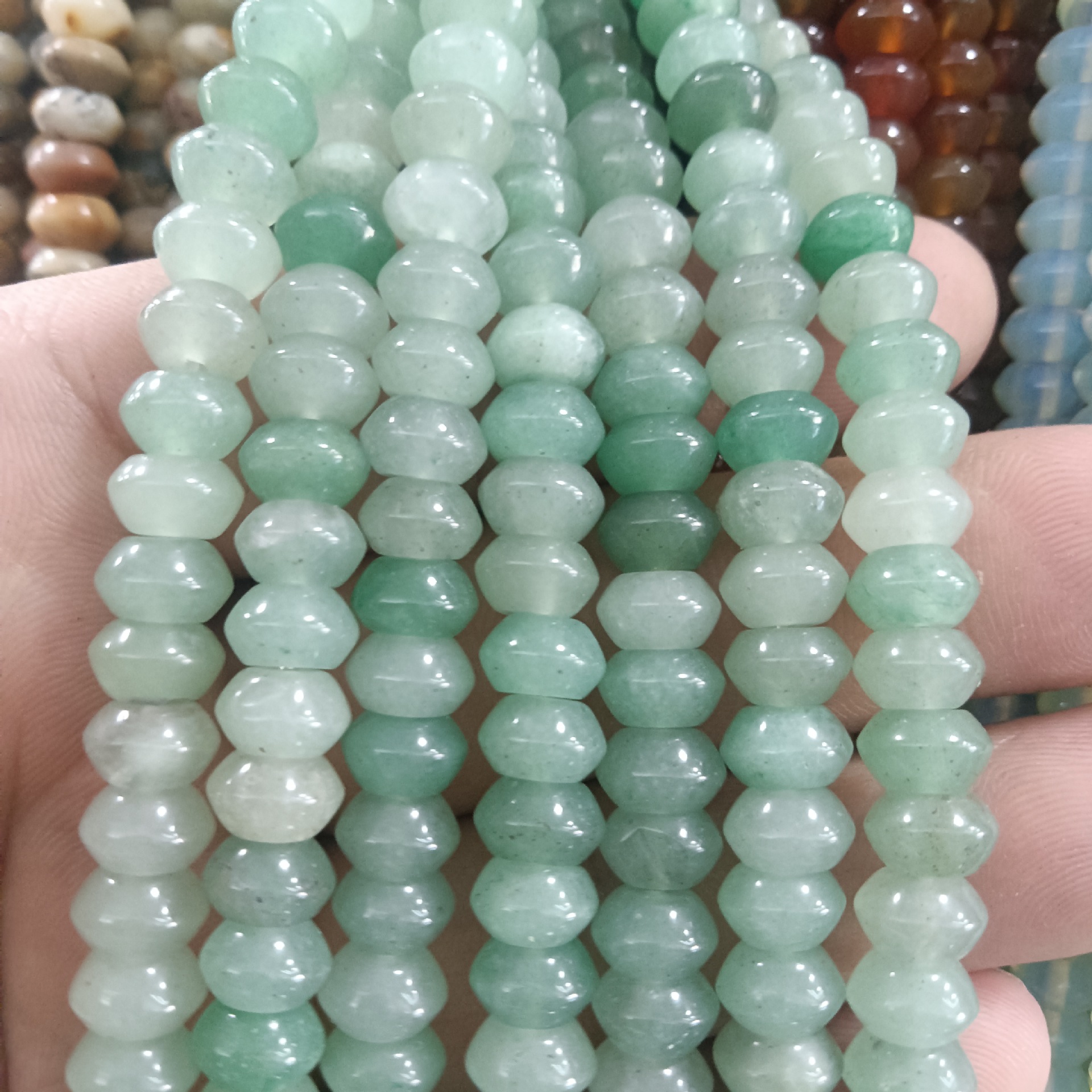 3:3 green aventurine