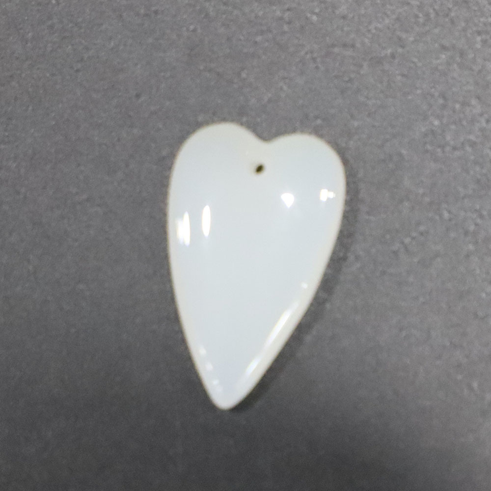 10 white agate