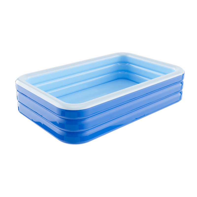 only the inflatable pool