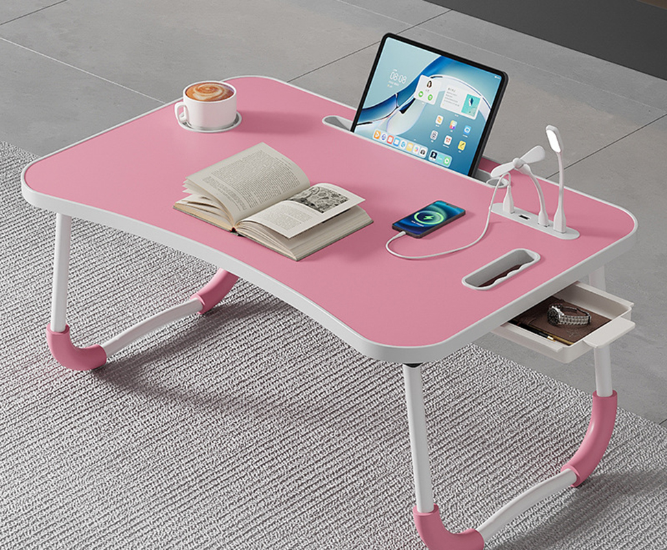 [sakura pink   drawer   usb fan light]   pink anti-slip
