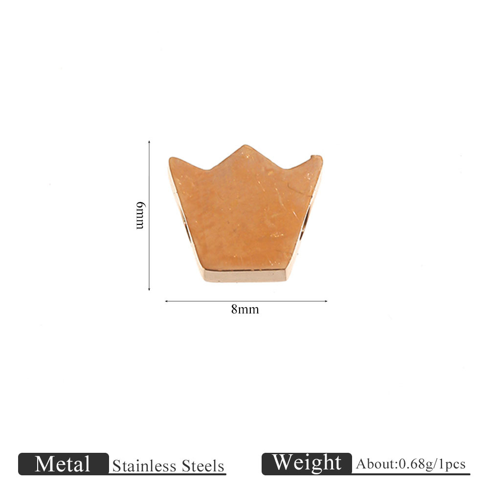 1:Jc876-rg rose gold crown pendant