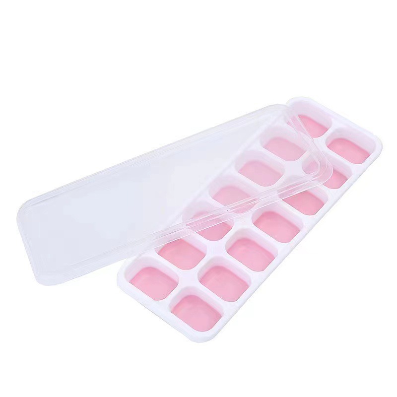 Pink ice tray