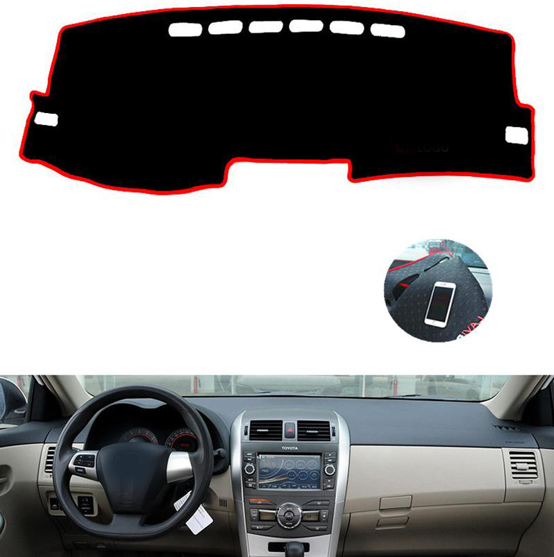For 07-13 corolla anti-slip red edge