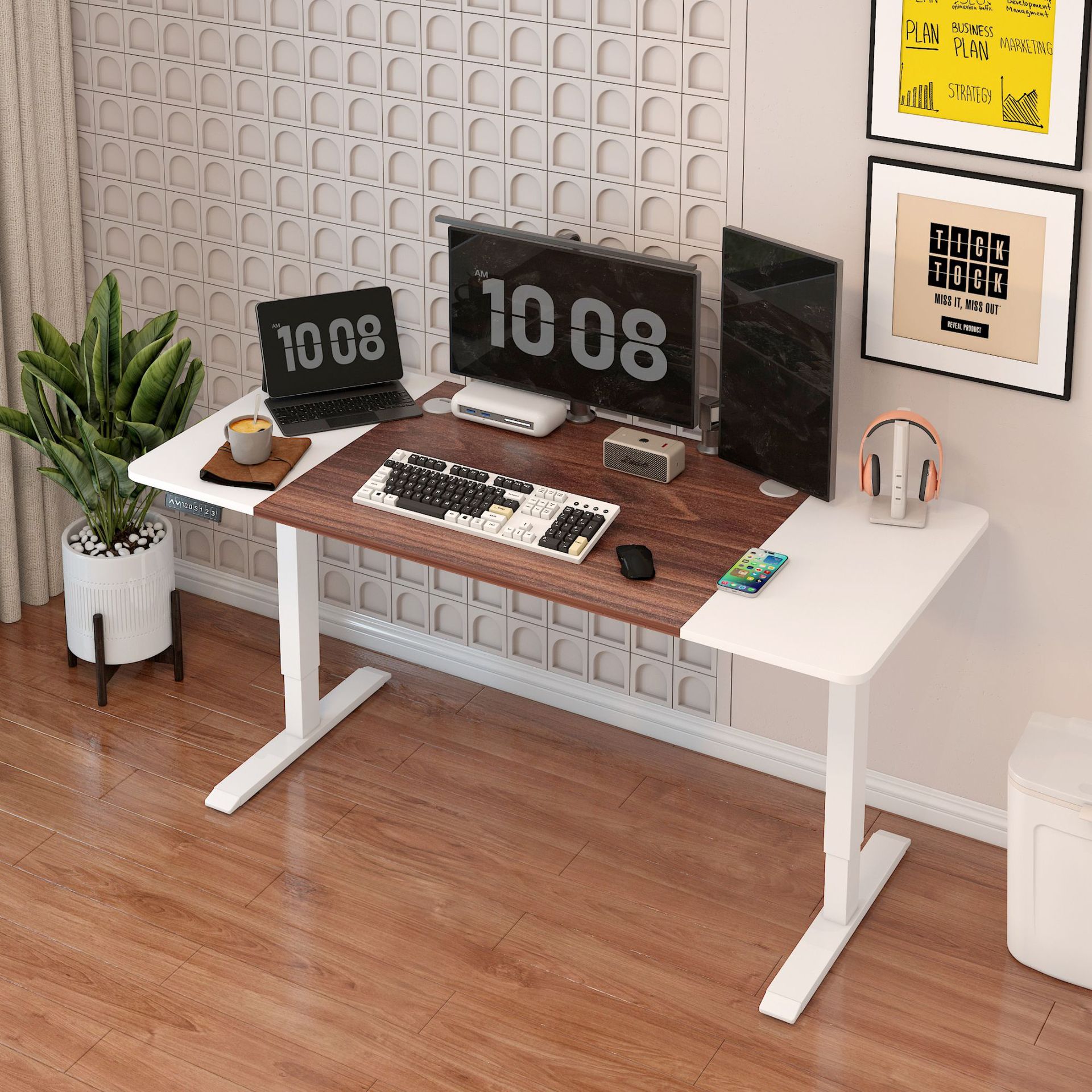 Walnut color   white 140*60* (73*118)