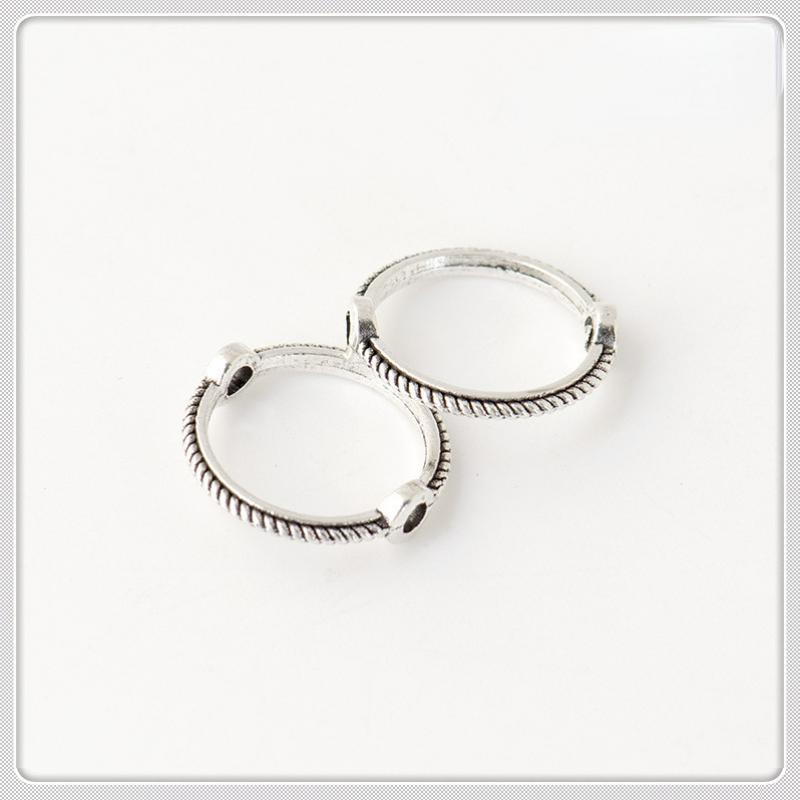 Antique Silver #8 approx. inner hole 8.3mm