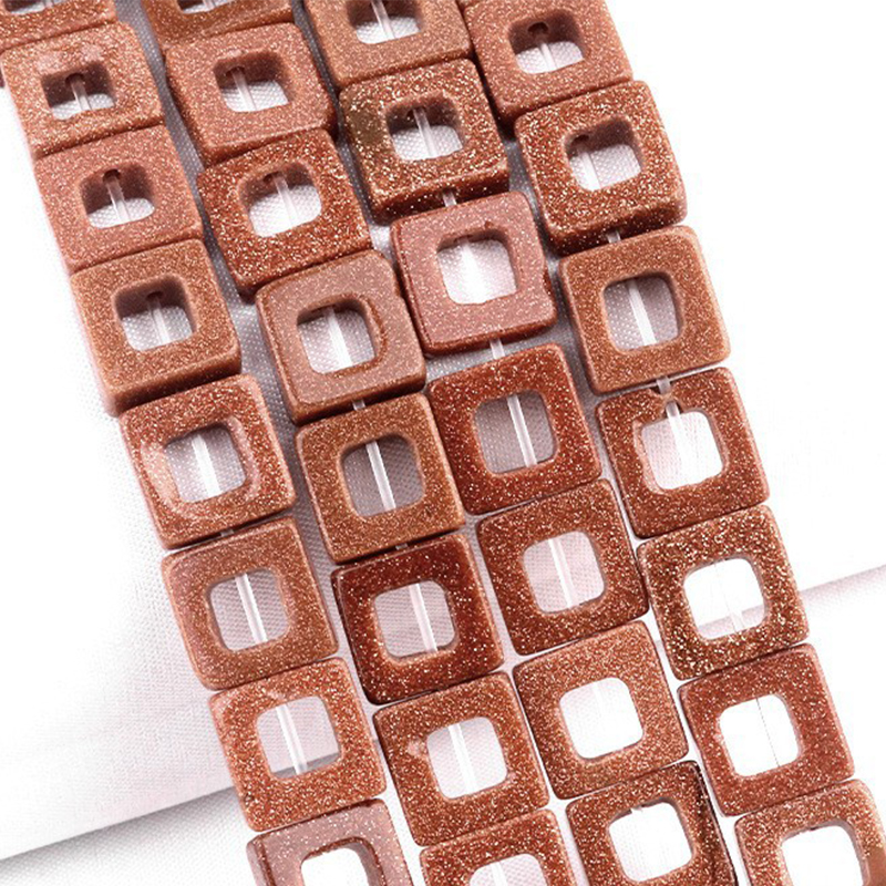 15:Gold sand stone (synthetic)